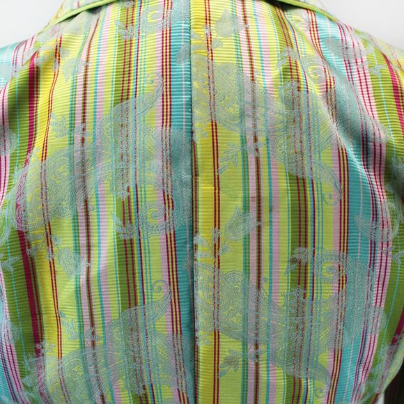 Cynthia Steffe Fancy Boho Steampunk Rockabilly Lined Jacket Blazer Medium Y2K - Picture 8 of 9